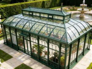 Ysgh 205 Victorian ‘diamond House’ Glass Greenhouse